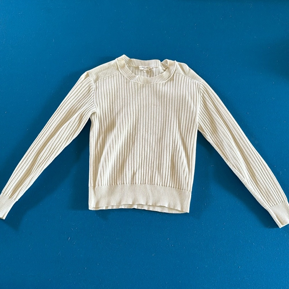 Rag & Bone sweater, white, extra small